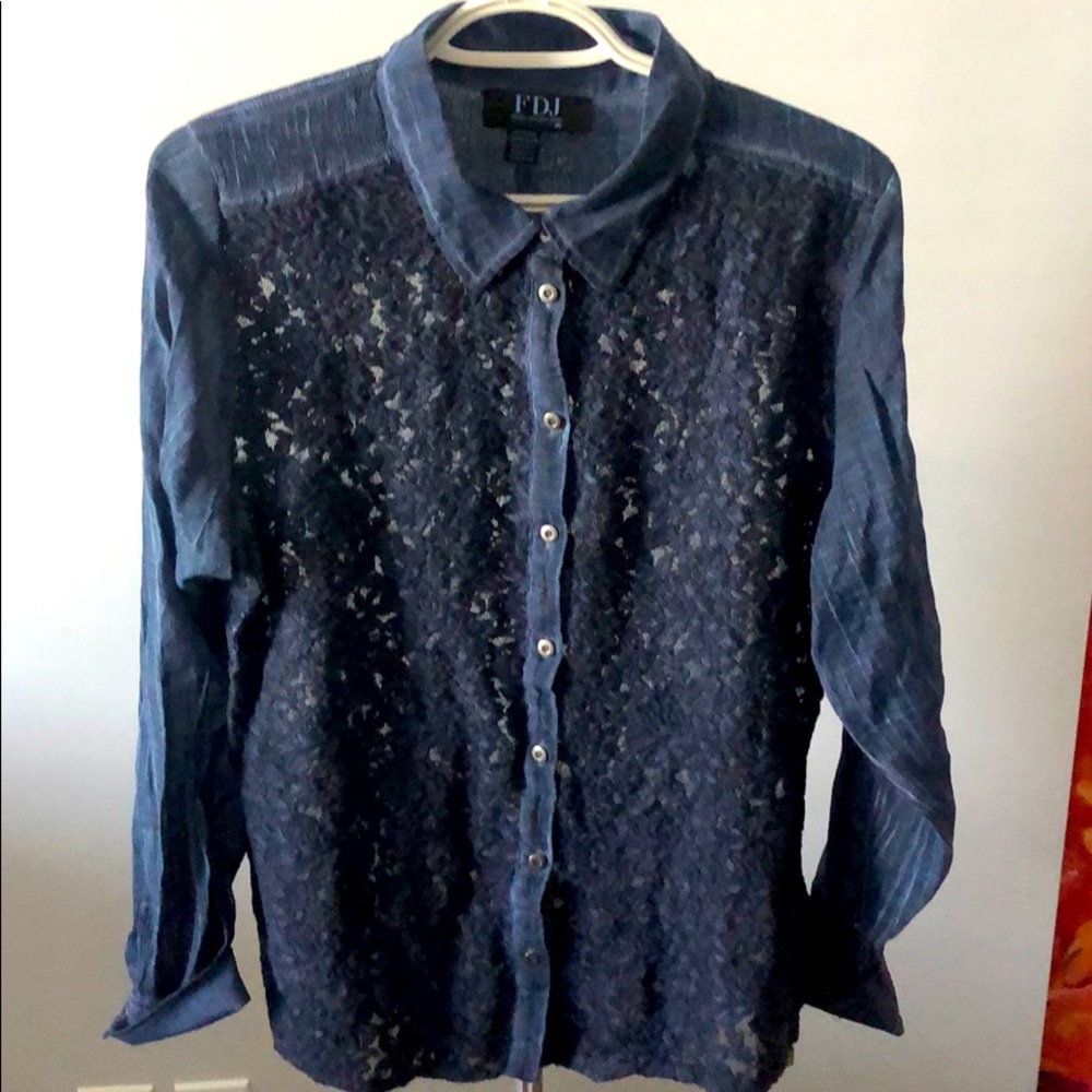 FDJ Indigo Blouse